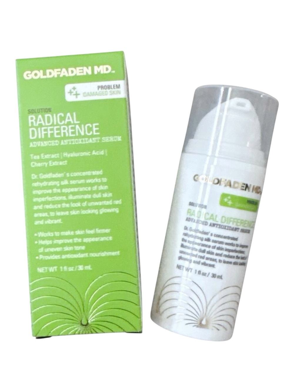 Goldfaden MD Radical Difference Advanced Antioxidant Serum Hyaluronic Acid 1 oz